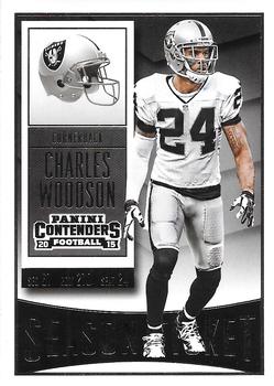 Charles Woodson Oakland Raiders 2015 Panini Contenders NFL #9